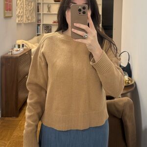 Banana Republic Camel Crew Neck Sweater